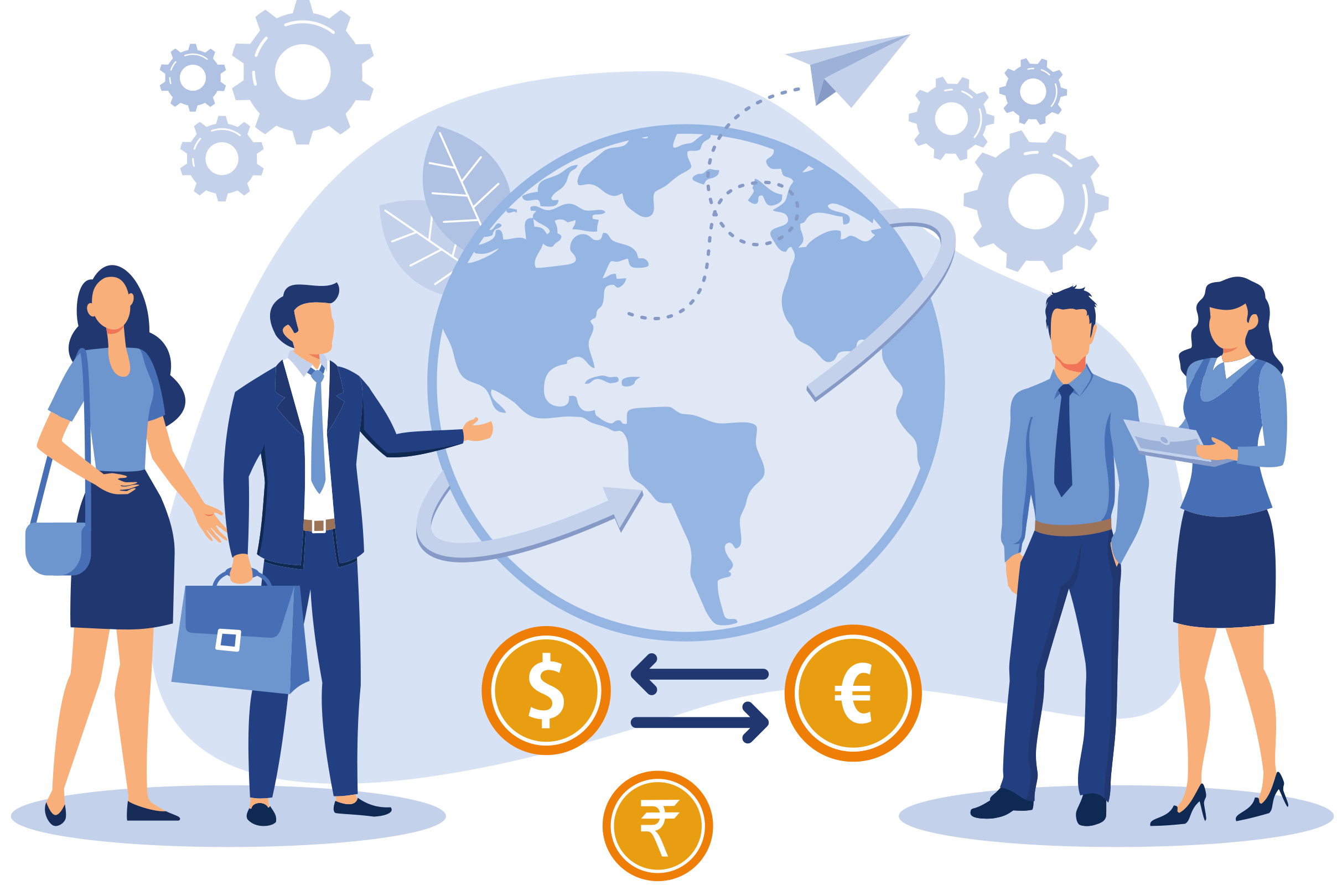 Easy Working Model with Global Presence